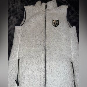 Girls 14 Vegas Golden Knights Fleece Vest